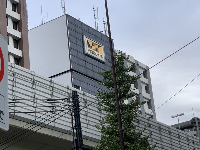 上野【WORKMAN】高所内照式看板安全点検作業